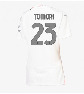 AC Milan Fikayo Tomori #23 Udebanetrøje Dame 2023-24 Kort ærmer